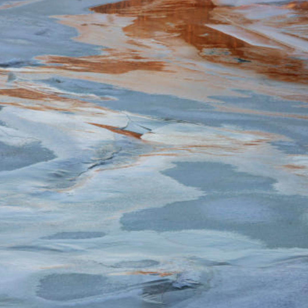 The Swimming Hole - Frozen River Image